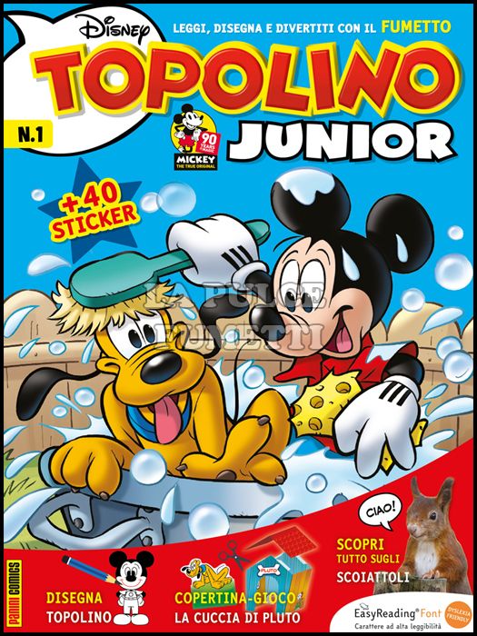 TOPOLINO JUNIOR #     1 + TOPOLINO 3278